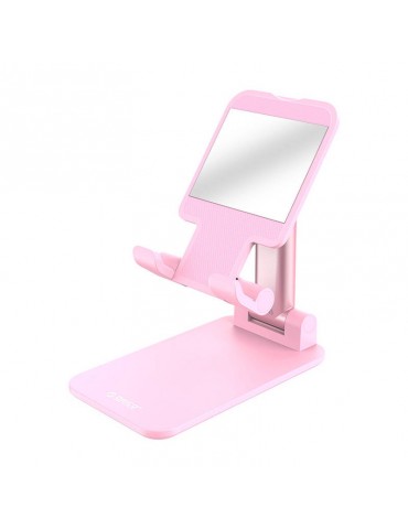 Orico MPHJ-PK-BP phone stand with mirror (pink)