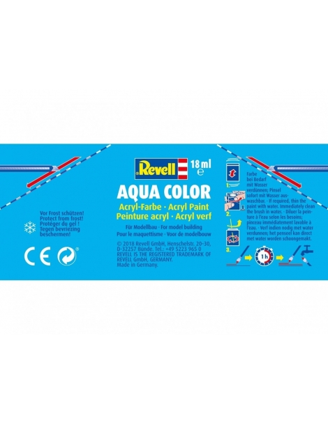 Dažai Revell - Black, Gloss - 07