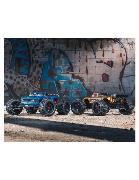 Arrma 1/10 Outcast 4S V2 BLX 4WD RTR Blue