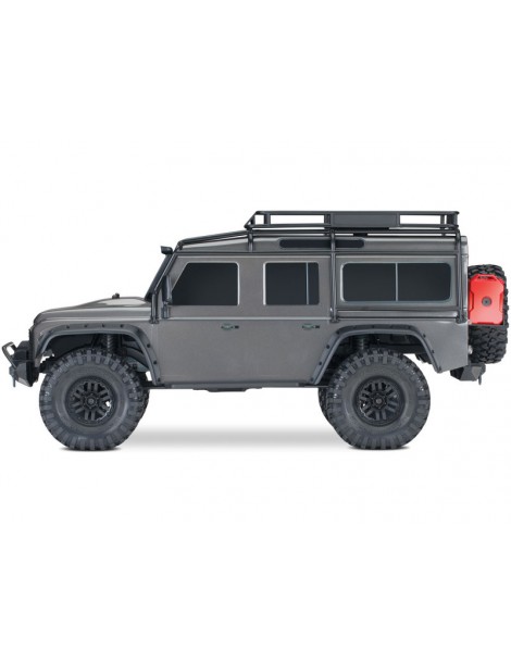 Traxxas TRX-4 Land Rover Defender 1:10 TQi RTR with Winch Silver