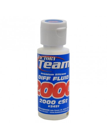 Silicone Diff Fluid 2000cSt, for gear diffs