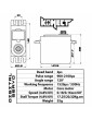 KONECT 21 kg Digital servo (21kg-0,16s/60 )