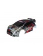 Traxxas Body, Ford Fiesta ST Rally (painted, decals applied)