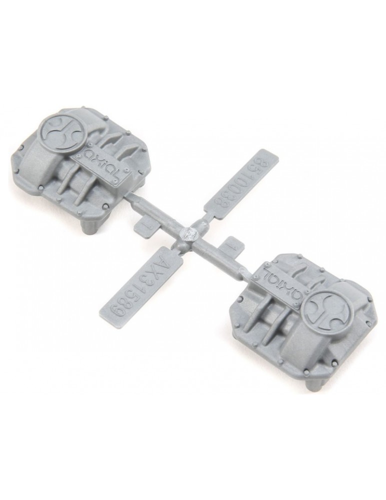 Axial AR44 Differential Covers (Silver)