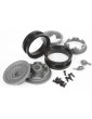 Axial Wheels 1.9 MW19 Beadlock Gray (2pcs)