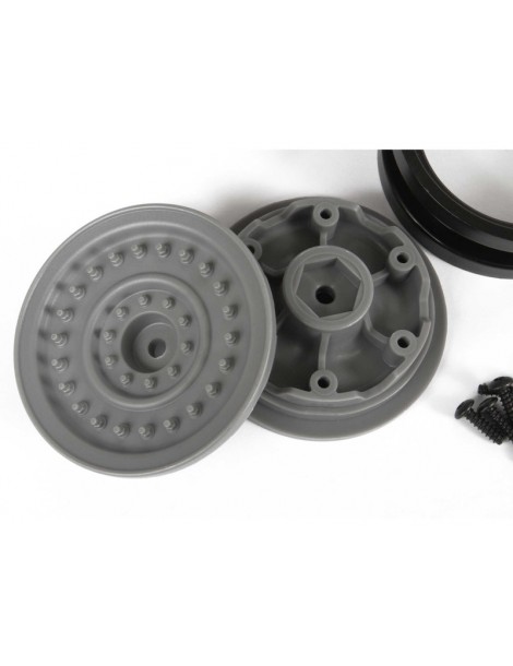 Axial Wheels 1.9 MW19 Beadlock Gray (2pcs)