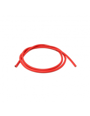 12AWG Red Silicone Wire, 500mm
