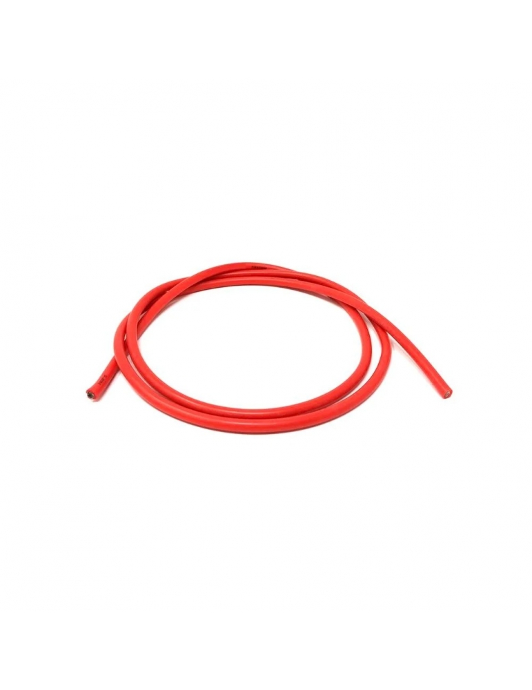 12AWG Red Silicone Wire, 500mm