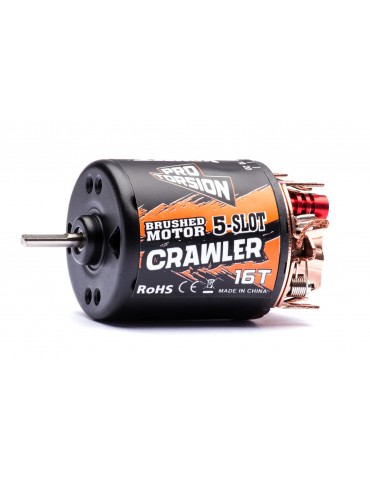 PRO TORSION crawler 16T 1900kv 5 slots brushed motor