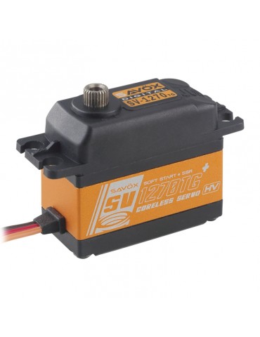 Servo pavara Savox SV-1270TG+ HiVOLT skaitmeninė su titaniniais krumpliaračiais