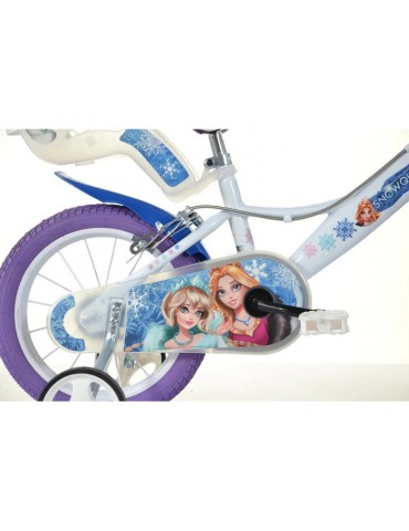 DINO Bikes - Children's bike 14" Snow Queen