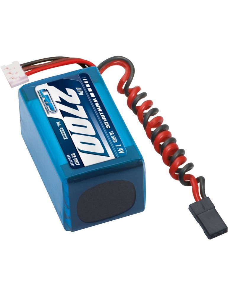 LRP VTEC LiPo 2700 RX-Pack 2/3A Hump RX-only 7.4V
