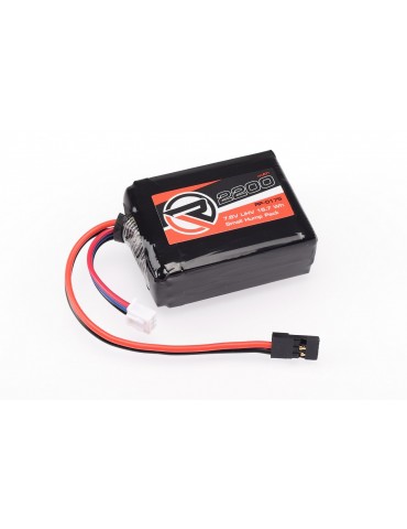 2200mAh 7.6V LiHV RX Small Hump Pack (Fits HB/TLR)