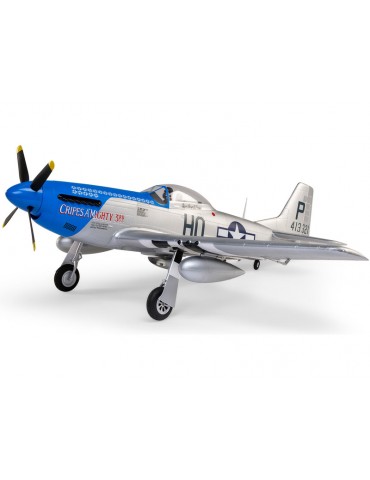 P-51D Mustang 1.2m BNF Basic with AS3X and SAFE Select “Cripes A’Mighty 3rd”