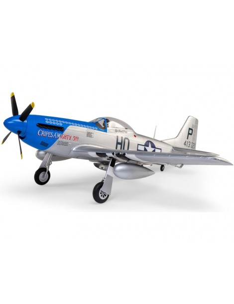 P-51D Mustang 1.2m BNF Basic with AS3X and SAFE Select “Cripes A’Mighty 3rd”