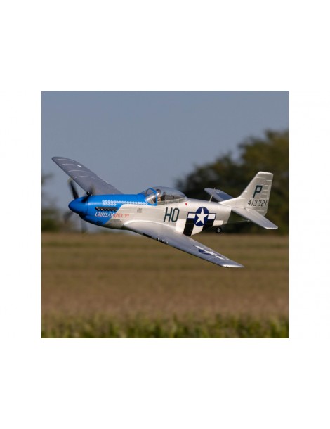 P-51D Mustang 1.2m BNF Basic with AS3X and SAFE Select “Cripes A’Mighty 3rd”
