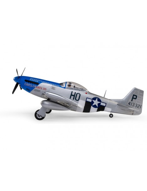 P-51D Mustang 1.2m BNF Basic with AS3X and SAFE Select “Cripes A’Mighty 3rd”
