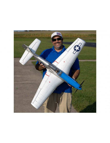 P-51D Mustang 1.2m BNF Basic with AS3X and SAFE Select “Cripes A’Mighty 3rd”