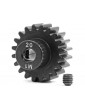 Traxxas Gear, 20T pinion 1.0M, hardened steel (fits 5mm shaft)