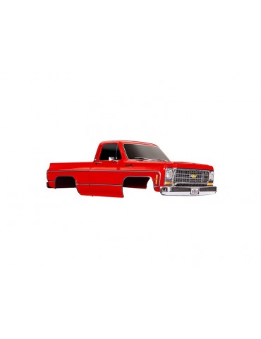 Traxxas Body, Chevrolet K10 Truck (1979), complete, red (painted) (requires 9288 inner fenders)
