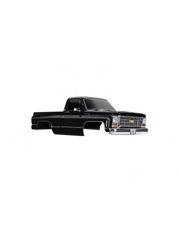 Traxxas Body, Chevrolet K10 Truck (1979), complete, black (painted) (requires 9288 inner fenders)