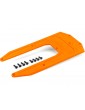 Traxxas Skidplate, chassis, orange (fits Sledge)