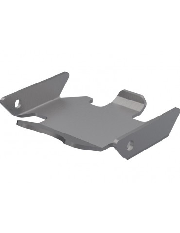 Traxxas Skidplate, chassis (stainless steel)