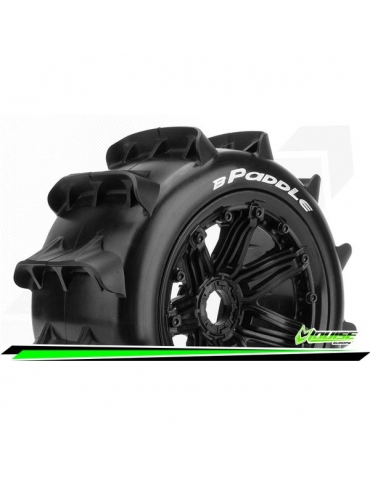 Louise RC – B-Paddle 1/5 Buggy padanga ant juodo „Bead-Lock“ rato – sportinis – galinis – 24 mm šešiakampis – (2)
