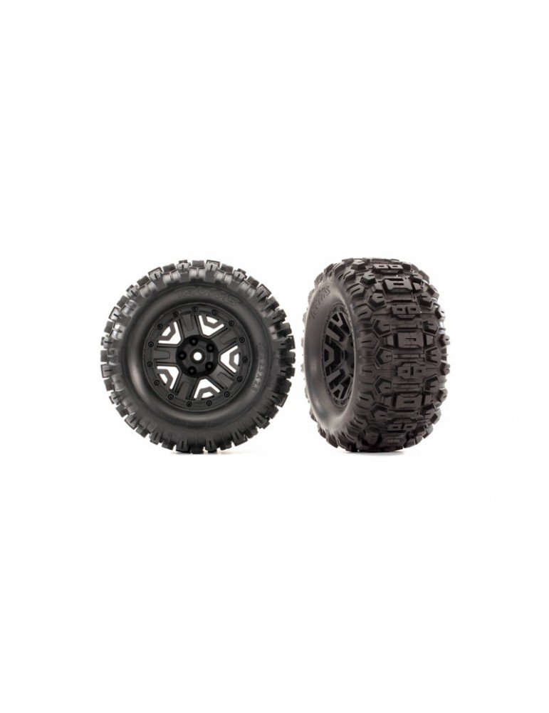 Traxxas Tires & wheels 2.8" Sledgehammer (2)