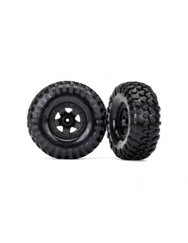 Traxxas Tires & wheels 2.2", TRX-4 Sport wheels, Canyon Trail tires (pair)