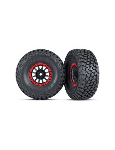 Traxxas Tires & wheels 3.2/2.2", Method Racing wheels, Baja KR3 tires (2)