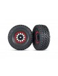 Traxxas Tires & wheels 3.2/2.2", Method Racing wheels, Baja KR3 tires (2)