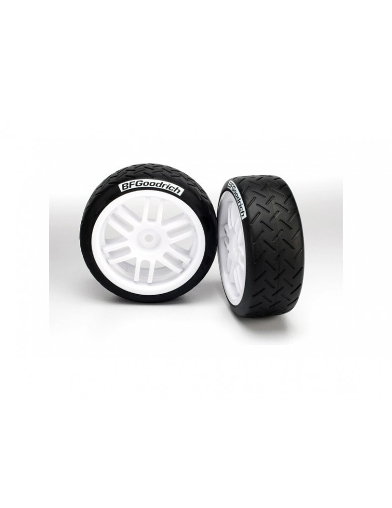 Traxxas Tires & wheels 1.9", Rally wheels, BFGoodrich Rally tires (2)