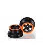 Traxxas Wheels 2.2/3.0", SCT black-orange (2) (4WD f/r, 2WD rear)