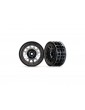 Traxxas Wheels 2.2", Method 105 black chrome, beadlock (2)