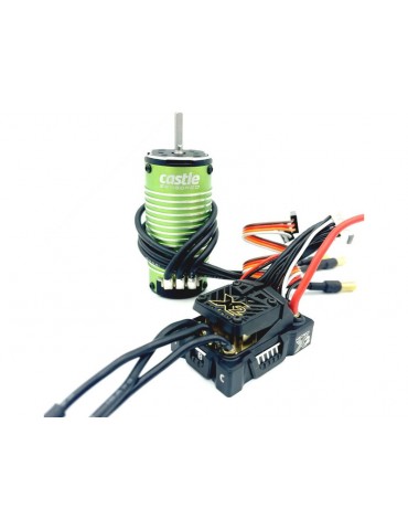 Castle Motor 1010 4400Kv, ESC Mamba Micro X2 (4.0mm)