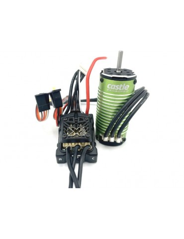 Castle Motor 1007 6350Kv, ESC Mamba Micro X2 (4.0mm)