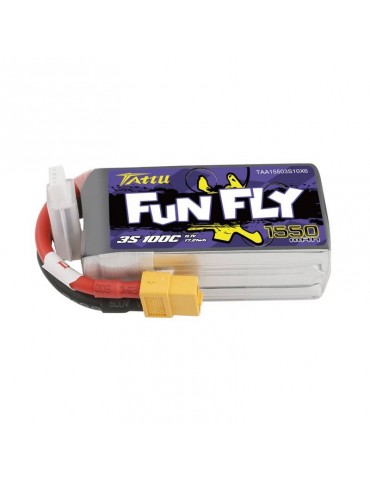 Akumuliatorius Tattu Funfly 1550mAh 11,1V 100C 3S1P