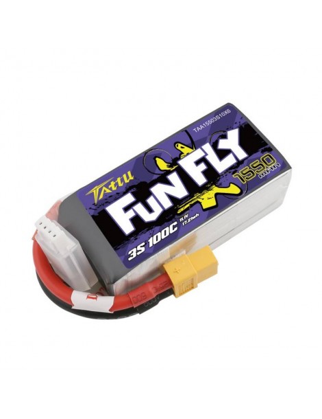 Akumuliatorius Tattu Funfly 1550mAh 11,1V 100C 3S1P