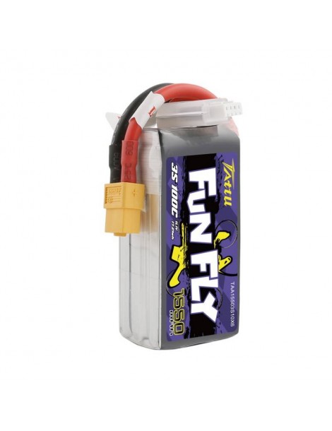 Akumuliatorius Tattu Funfly 1550mAh 11,1V 100C 3S1P