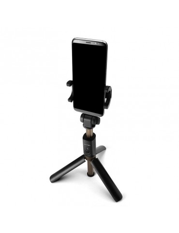 BW-BS3 Selfie Stick trikojis 3in1 juoda