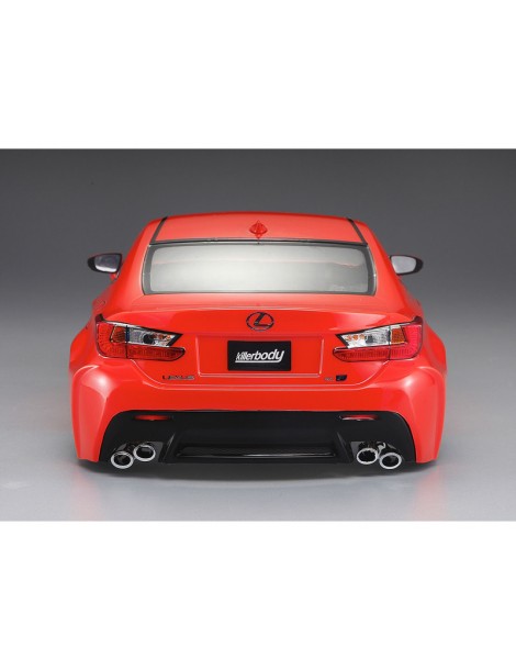 Killerbody Body 1/10 Lexus RC F Orange