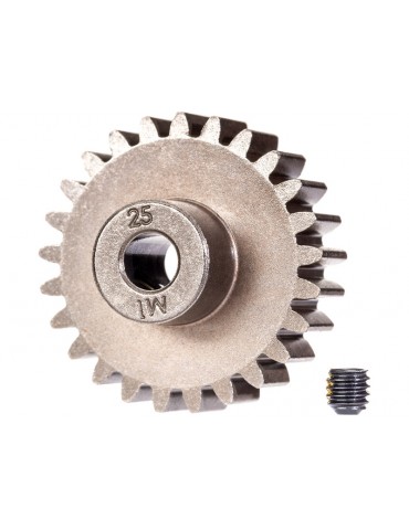 Traxxas Gear, 25T pinion 1.0M (fits 5mm shaft)