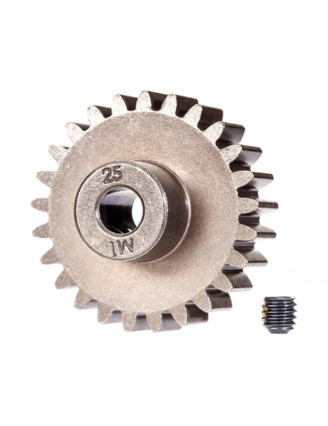 Traxxas Gear, 25T pinion 1.0M (fits 5mm shaft)