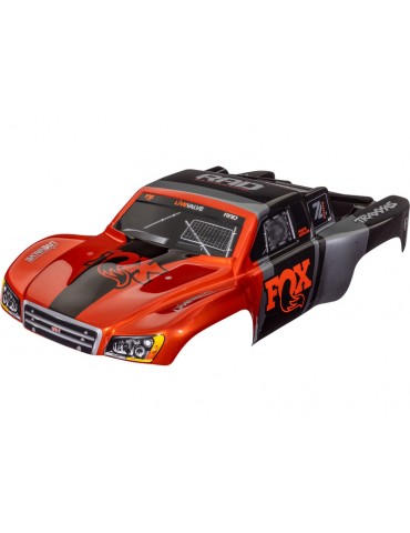 Traxxas Body, Slash VXL 2WD, Fox (painted, decals applied)