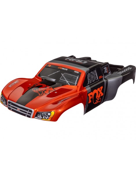 Traxxas Body, Slash VXL 2WD, Fox (painted, decals applied)
