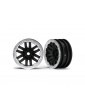 Traxxas Wheels 1.9", TRX-4 (satin beadlock) (2)
