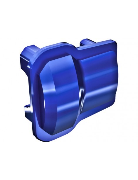 Traxxas Axle cover, 6061-T6 aluminum (blue-anodized) (2)