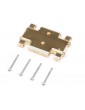 Axial Chassis Skid Plate, Brass 19.5g: AX24
