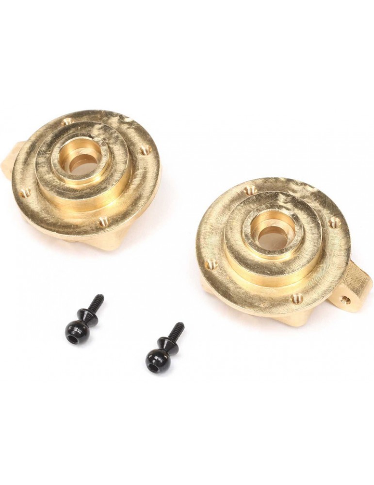 Axial Knuckles, Brass 12.5g (L/R): SCX24, AX24